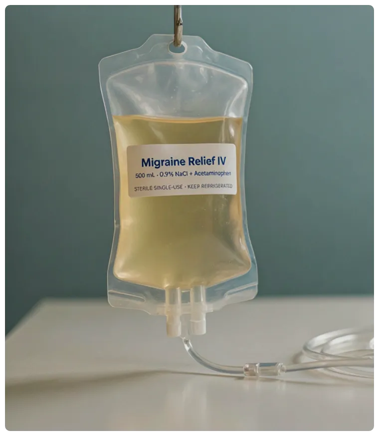 IV therapy for migraines